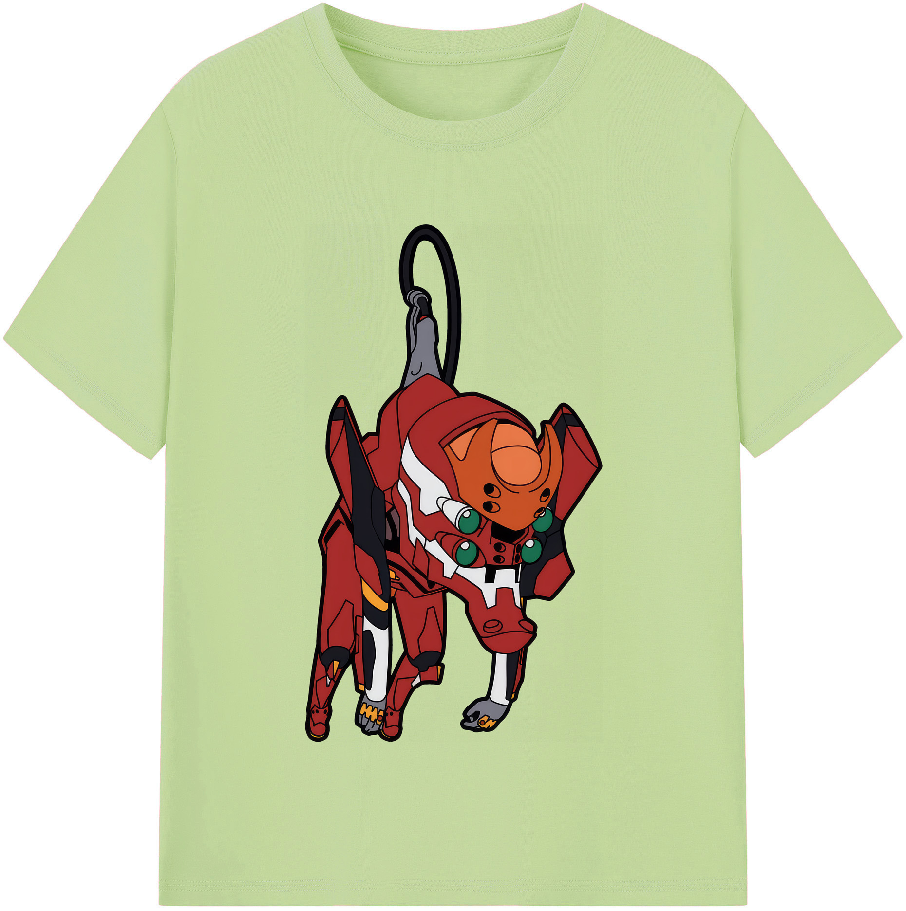 （画像用） EVA 新世紀エヴァンゲリオン 綿100％半袖Tシャツ（フロントプリント）